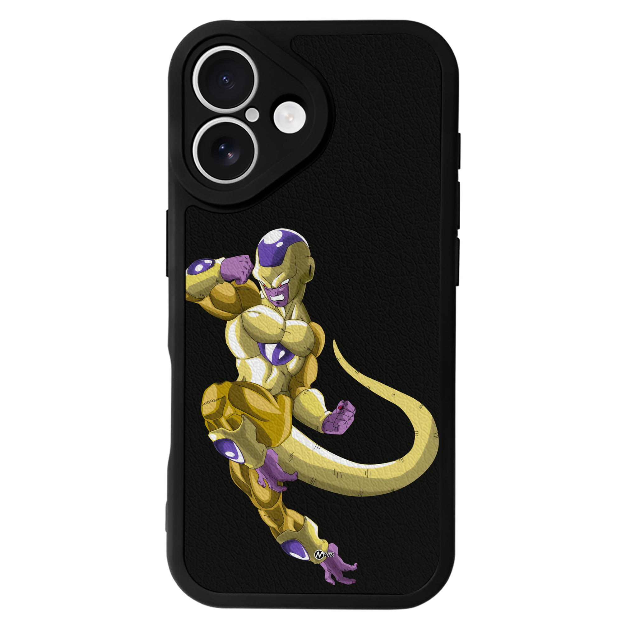 （画像用） ドラゴンボール フリーザ DRAGON BALL Frieza 【iPhone 16シリーズ対応】シリコンスマホケース（レザー調） 材質：シリコン